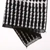 Direct sales from the manufacturer of fashionable shawls with striped and checkered patterns made of rayon Specification image
